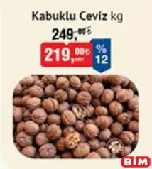 KABUKLU CEVİZ KG fiyat ve kampanya bilgisi